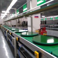 帶轉(zhuǎn)盤裝配生產(chǎn)線