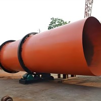 大型回轉式食品烘干機物料與熱空氣充分接觸