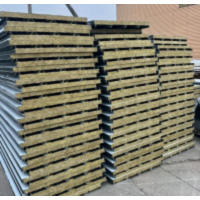 機制巖棉復合板綠色環保凈化彩鋼復合板