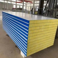 彩鋼巖棉凈化板定制環保材質凈化板